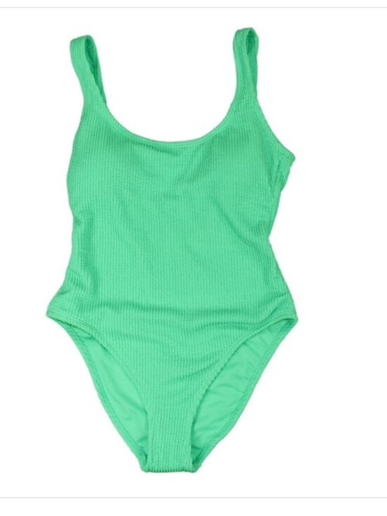 Salt + Cove Other - Salt + Cove Ribbed Texture Over-the-Shoulder Juniors One Piece Bathing Suit NWT